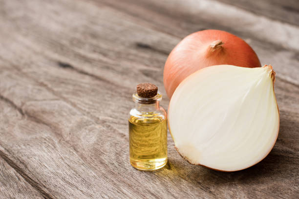 Homemade onion hair oil