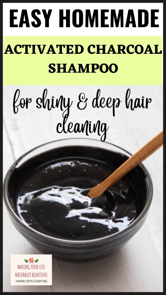 Activated charcoal shampoo recipe