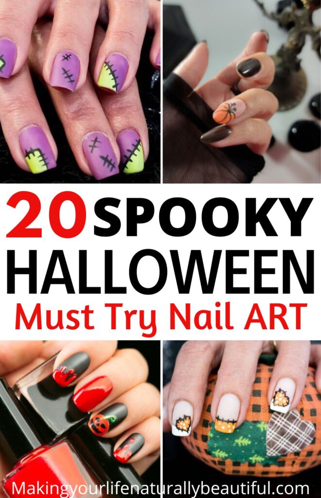 Halloween inspired nail designs