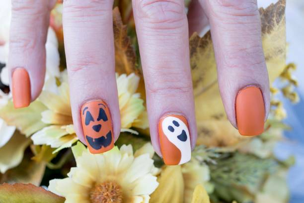 nail art for halloween