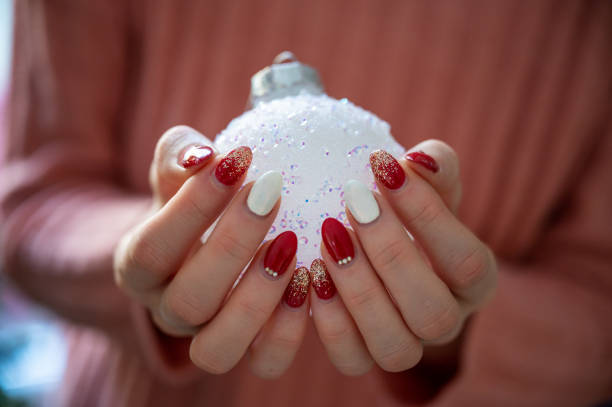 Christmas nails unique
