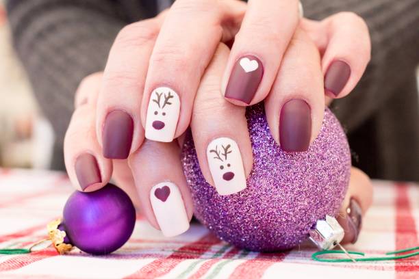 Christmas Inspired nail art
