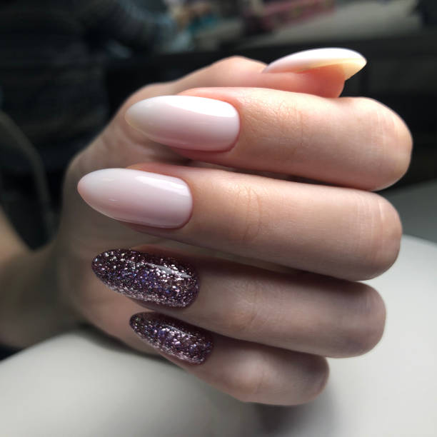 baby pink nail designs