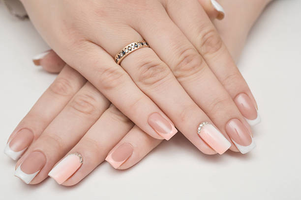 French nude nails