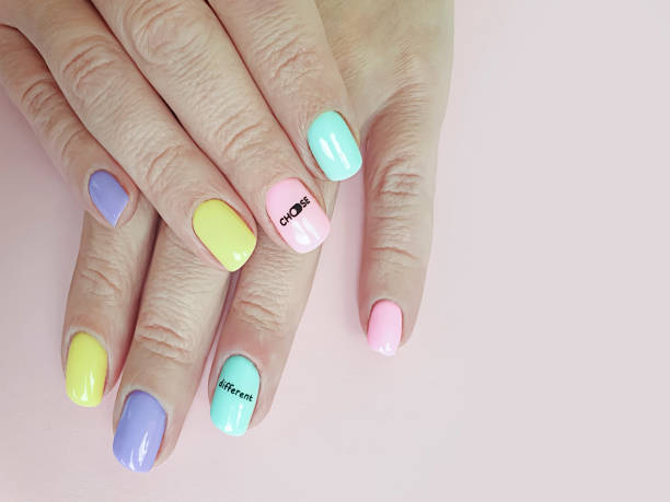 pastel nails for summers