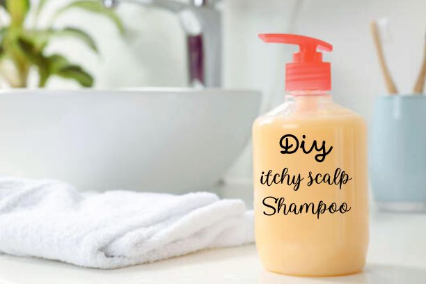 Homemade natural shampoo for itchy scalp