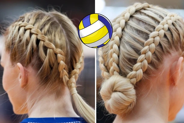 Volleyball hairstyle ideas